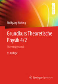 Grundkurs Theoretische Physik 4/2 : Thermodynamik (Springer-lehrbuch) （9TH）