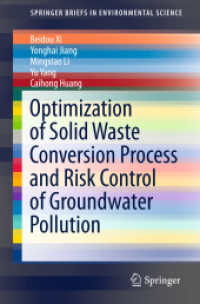 Optimization of Solid Waste Conversion Process and Risk Control of Groundwater Pollution (Springerbriefs in Environmental Science)