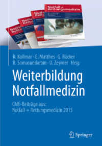 Weiterbildung Notfallmedizin : CME-Beiträge aus: Notfall + Rettungsmedizin 2015