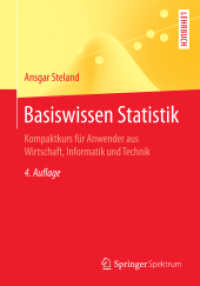 Basiswissen Statistik : Kompaktkurs für Anwender aus Wirtschaft, Informatik und Technik (Springer-lehrbuch) （4TH）