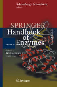 Class 2 Transferases XII : EC 2.7.8 - 2.9.1 (Springer Handbook of Enzymes) （2ND）