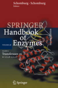 Class 2 . Transferases IX : EC 2.7.1.38 - 2.7.1.112 (Springer Handbook of Enzymes) （2ND）