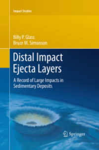 Distal Impact Ejecta Layers : A Record of Large Impacts in Sedimentary Deposits (Impact Studies)