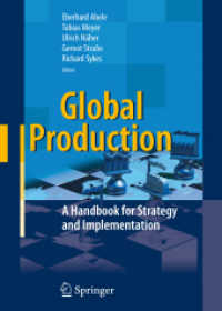 Global Production : A Handbook for Strategy and Implementation