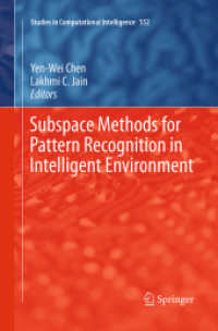 Subspace Methods for Pattern Recognition in Intelligent Environment (Studies in Computational Intelligence)