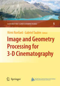 Image and Geometry Processing for 3-D Cinematography (Geometry and Computing)