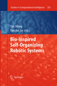 Bio-Inspired Self-Organizing Robotic Systems (Studies in Computational Intelligence)