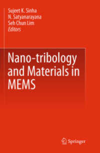 Nano-tribology and Materials in MEMS