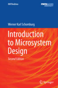 Introduction to Microsystem Design (Rwthedition) （2ND）