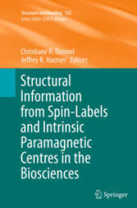 Structural Information from Spin-Labels and Intrinsic Paramagnetic Centres in the Biosciences (Structure and Bonding)
