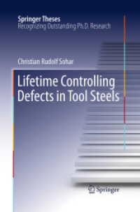 Lifetime Controlling Defects in Tool Steels (Springer Theses)