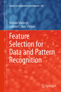 Feature Selection for Data and Pattern Recognition (Studies in Computational Intelligence)