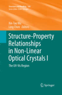 Structure-Property Relationships in Non-Linear Optical Crystals I : The UV-Vis Region (Structure and Bonding)