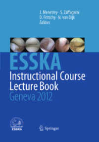 ESSKA Instructional Course Lecture Book : Geneva 2012