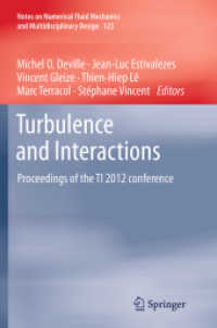 Turbulence and Interactions : Proceedings of the TI 2012 conference (Notes on Numerical Fluid Mechanics and Multidisciplinary Design)