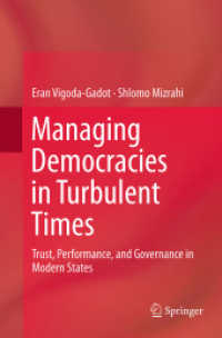 Managing Democracies in Turbulent Times : Trust, Performance, and Governance in Modern States