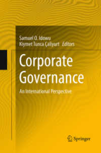 Corporate Governance : An International Perspective