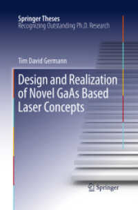 Design and Realization of Novel GaAs Based Laser Concepts (Springer Theses)