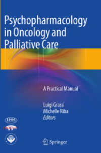 Psychopharmacology in Oncology and Palliative Care : A Practical Manual