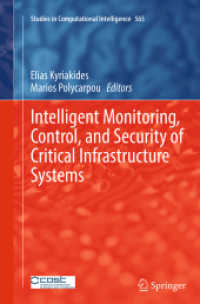 Intelligent Monitoring, Control, and Security of Critical Infrastructure Systems (Studies in Computational Intelligence)