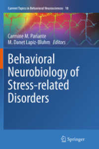 Behavioral Neurobiology of Stress-related Disorders (Current Topics in Behavioral Neurosciences)