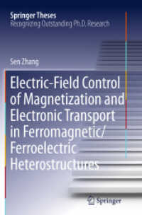 Electric-Field Control of Magnetization and Electronic Transport in Ferromagnetic/Ferroelectric Heterostructures (Springer Theses)