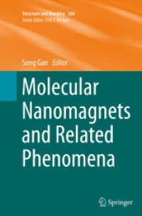 Molecular Nanomagnets and Related Phenomena (Structure and Bonding)