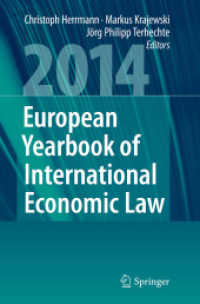 European Yearbook of International Economic Law 2014 (European Yearbook of International Economic Law)