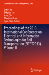 Proceedings of the 2013 International Conference on Electrical and Information Technologies for Rail Transportation (EITRT2013)-Volume II (Lecture Notes in Electrical Engineering)