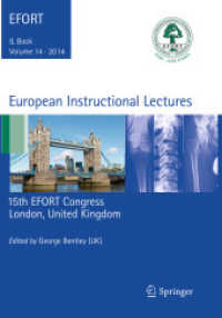 European Instructional Lectures : Volume 14, 2014, 15th EFORT Congress, London, United Kingdom (European Instructional Lectures)