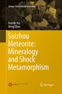 Suizhou Meteorite: Mineralogy and Shock Metamorphism (Springer Geochemistry/mineralogy)