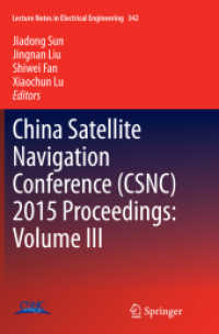China Satellite Navigation Conference (CSNC) 2015 Proceedings: Volume III (Lecture Notes in Electrical Engineering)