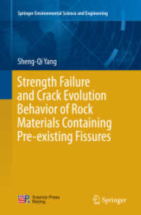 Strength Failure and Crack Evolution Behavior of Rock Materials Containing Pre-existing Fissures (Springer Environmental Science and Engineering)