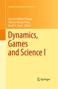 Dynamics, Games and Science I : DYNA 2008, in Honor of Maurício Peixoto and David Rand, University of Minho, Braga, Portugal, September 8-12, 2008 (Springer Proceedings in Mathematics)
