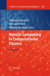 Natural Computing in Computational Finance : Volume 4 (Studies in Computational Intelligence)