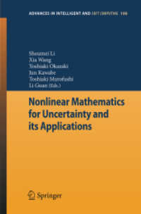 Nonlinear Mathematics for Uncertainty and its Applications (Advances in Intelligent and Soft Computing)
