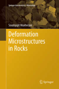 Deformation Microstructures in Rocks (Springer Geochemistry/mineralogy)