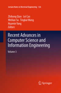 Recent Advances in Computer Science and Information Engineering : Volume 3 (Lecture Notes in Electrical Engineering)