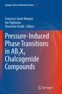 Pressure-Induced Phase Transitions in AB2X4 Chalcogenide Compounds (Springer Series in Materials Science)