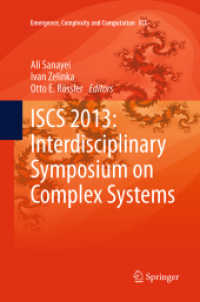 ISCS 2013: Interdisciplinary Symposium on Complex Systems (Emergence, Complexity and Computation)