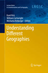 Understanding Different Geographies (Lecture Notes in Geoinformation and Cartography)