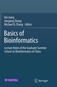 Basics of Bioinformatics : Lecture Notes of the Graduate Summer School on Bioinformatics of China