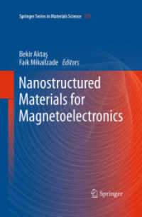 Nanostructured Materials for Magnetoelectronics (Springer Series in Materials Science)