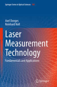 Laser Measurement Technology : Fundamentals and Applications (Springer Series in Optical Sciences)