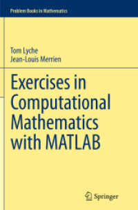 Exercises in Computational Mathematics with MATLAB (Problem Books in Mathematics)