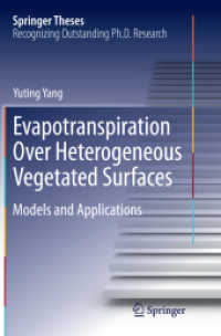 Evapotranspiration over Heterogeneous Vegetated Surfaces : Models and Applications (Springer Theses)