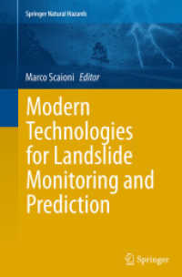 Modern Technologies for Landslide Monitoring and Prediction (Springer Natural Hazards)