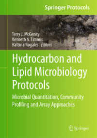 Hydrocarbon and Lipid Microbiology Protocols : Microbial Quantitation, Community Profiling and Array Approaches (Springer Protocols Handbooks)