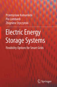 Electric Energy Storage Systems : Flexibility Options for Smart Grids