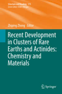 Recent Development in Clusters of Rare Earths and Actinides: Chemistry and Materials (Structure and Bonding)